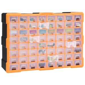 Organizator cu 64 de sertare, 52 x 16 x 37,5 cm - Img 3