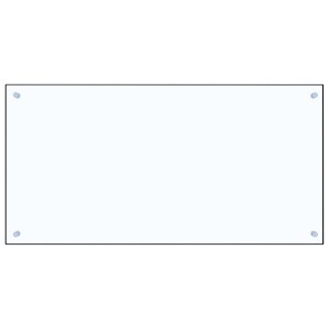 Panou antistropi bucătărie transparent 100x50cm sticlă securiz. - Img 3