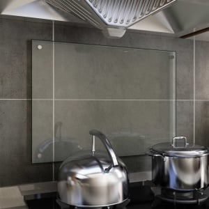 Panou antistropi bucătărie transparent 70x50cm sticlă securiz.