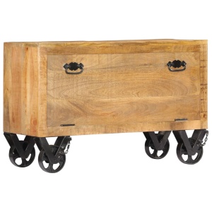 Pantofar, 86 x 35 x 55 cm, lemn masiv de mango - Img 9