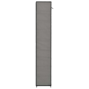 Pantofar cu husă, gri, 57 x 29 x 162 cm, material textil - Img 7