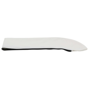 Parasolar barcă Bimini cu 4 arcuri, alb, 243 x 196 x 117 cm - Img 5