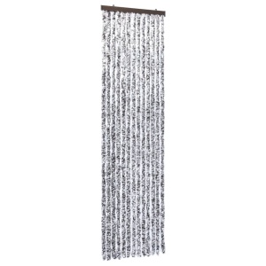 Perdea pentru insecte, maro și bej, 56x185 cm, Chenille - Img 2