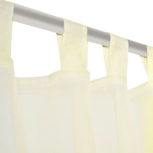 Perdea transparentă Crem 140 x 245 cm 2 buc - Img 5