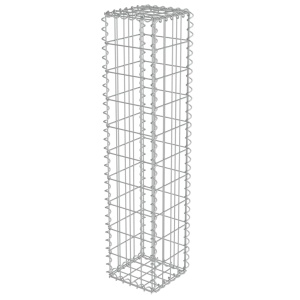 Perete gabion cu capace, 20x20x100 cm, oțel galvanizat - Img 2