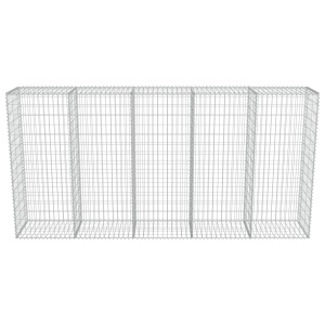 Perete gabion cu capace, 300 x 50 x 150 cm, oțel galvanizat - Img 4
