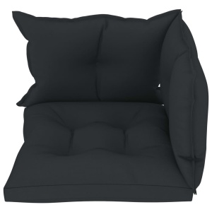 Perne pentru canapea din paleți 3 buc. antracit material textil - Img 2