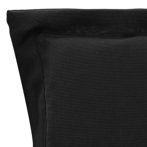 Perne scaun de grădină, 4 buc., negru, 100 x 50 x 3 cm - Img 5