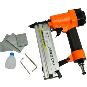 Pistol pneumatic de impușcat cuie + capsator 2 in 1 - Img 5
