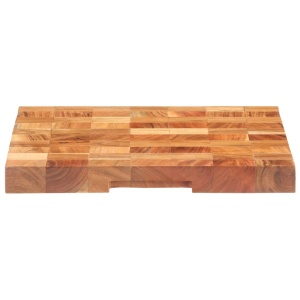 Placă de tocat, 50 x 34 x 3,8 cm, lemn masiv de acacia - Img 3