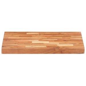 Placă de tocat, 50x35x4 cm, lemn masiv de acacia - Img 2