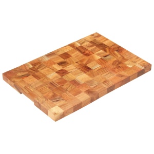 Placă de tocat, 60 x 40 x 3,8 cm, lemn masiv de acacia - Img 10