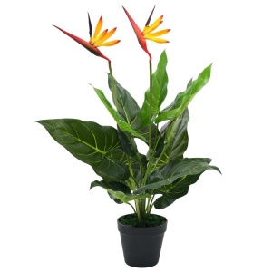 Plantă artificială Strelitzia Reginae Pasărea paradisului 55 cm