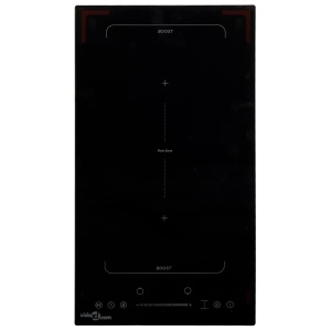 Plită cu inducție cu 2 arzătoare, control tactil, sticlă, 3500 W