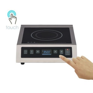 Plită cu inducție masă electrică cu ecran tactil, 3500 W - Img 2