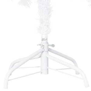 Pom de Crăciun artificial cu ramuri groase, alb, 240 cm, PVC - Img 6