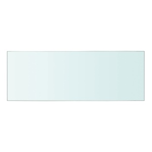 Raft din sticlă transparentă, 40 x 12 cm - Img 2