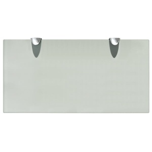 Raft suspendat din sticlă, 40 x 20 cm, 8 mm - Img 3