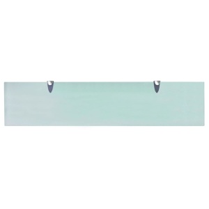 Raft suspendat din sticlă, 90 x 20 cm, 8 mm - Img 3