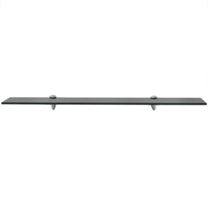 Rafturi suspendate, 2 buc., 80 x 20 cm, sticlă, 8 mm - Img 3