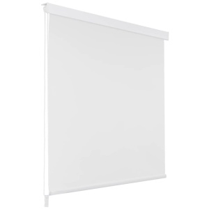Roletă perdea de duș 80x240 cm Alb