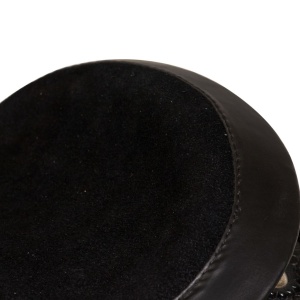 Șa Western, căpăstru &amp; pieptar, piele naturală, 12", negru - Img 12