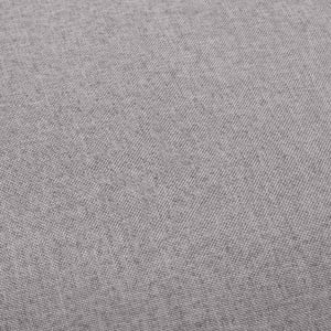 Scaun de bar, gri deschis, material textil - Img 3