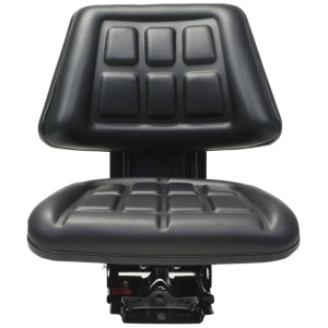 Scaun de tractor cu suspensie Negru - Img 2