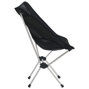 Scaune camping pliabile cu husă, 2 buc., 54x50x65 cm, aluminiu - Img 3