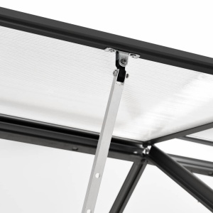 Seră, antracit, 3,61 m², aluminiu - Img 5