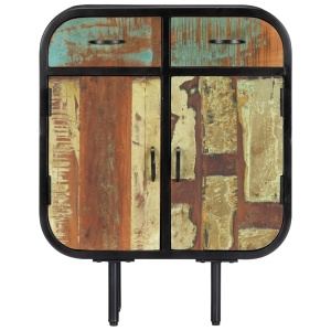Servantă, 60x30x75 cm, lemn masiv reciclat - Img 2