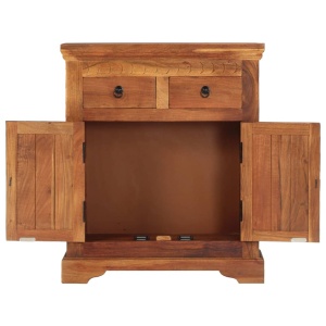 Servantă, 63 x 30 x 75 cm, lemn masiv de acacia - Img 6