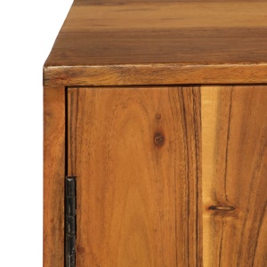 Servantă, lemn masiv de acacia, 115 x 30 x 70 cm, maro - Img 8