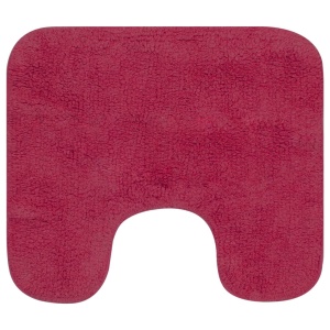 Set covorașe baie, 3 piese, fucsia, textil - Img 4