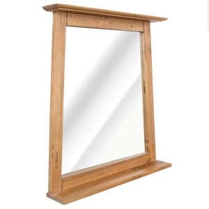 Set mobilier baie din lemn masiv de pin reciclat - Img 11
