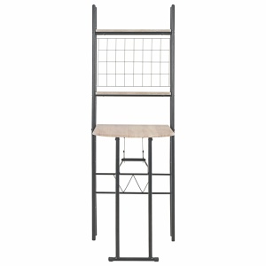 Set mobilier bucătărie, suport depozitare, 3 piese, MDF și oțel - Img 5