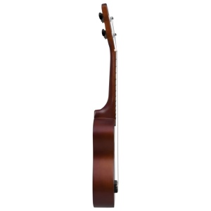 Set ukulele soprano, cu husă, pentru copii, lemn inchis, 23" - Img 6