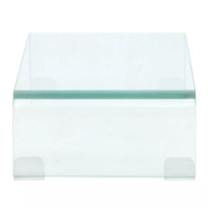 Stativ TV/monitor, sticlă transparentă, 40 x 25 x 11 cm - Img 3