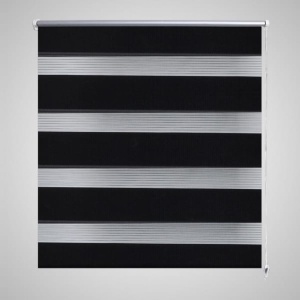 Stor Zebra, 100 x 175 cm, Negru