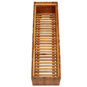 Strat inălțat de grădină, 100x30x25 cm, lemn masiv de acacia - Img 4