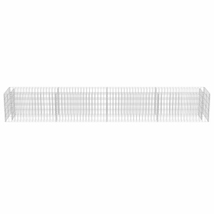 Strat inălțat gabion, 360 x 50 x 50 cm, oțel galvanizat - Img 8