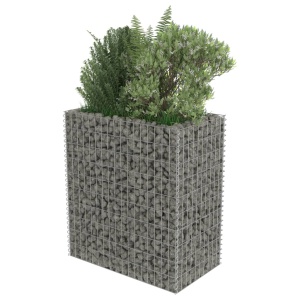 Strat inălțat gabion, 90x50x100 cm, oțel galvanizat - Img 3