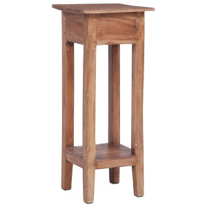 Suport de plante, 30x30x75 cm, lemn masiv reciclat - Img 3