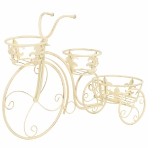 Suport de plante model bicicletă, stil vintage, metal - Img 2