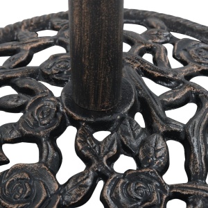 Suport de umbrelă, bronz, 12 kg, fontă, 48 cm - Img 4