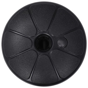 Suport de umbrelă, negru, 15 L, umplere cu nisip/apă - Img 3