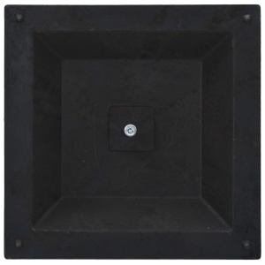 Suport umbrelă de soare, bronz, 12 kg, polirășină, pătrat - Img 6