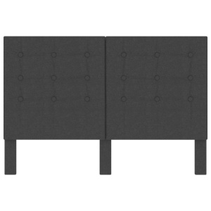 Tăblie capitonată, gri inchis, 140 x 200 cm, material textil - Img 4