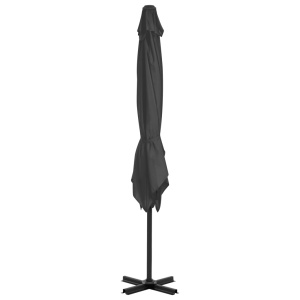 Umbrelă de exterior cu bază portabilă, antracit - Img 4