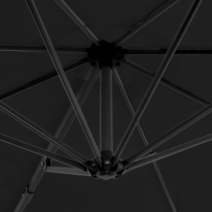 Umbrelă de exterior cu bază portabilă, antracit - Img 2